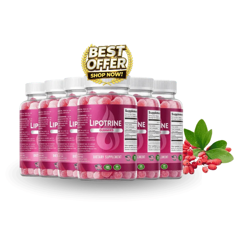 LipoTrine Weight Management Health — 6 Bottle / 180 Day Pack